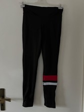 crane Tight Laufhose, Schlüsselfach, schwarz rot, Gr. 38, neu