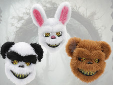 Plüsch-​Horrormasken -
