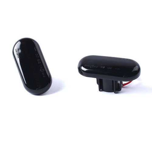 Schwarze seitenblinker für - schwarze,