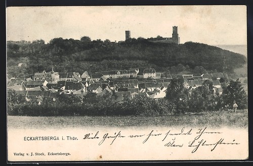 Ansichtskarte eckartsberga - eckartsberga, i