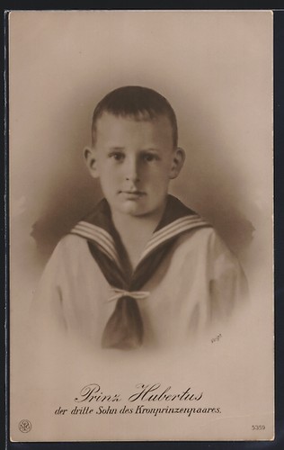 Ansichtskarte prinz hubertus - prinz,