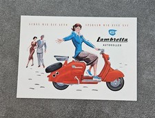 NSU Lambretta 1952 Prospekt