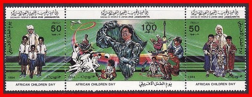 Libyen 1984 afrikanische - 1984,