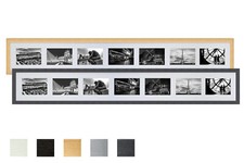 Collage Holz Bilderrahmen