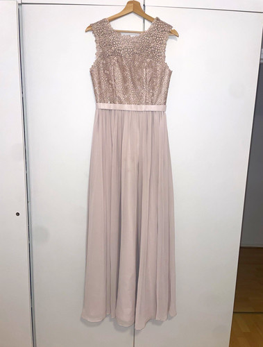 Unique damen abendkleid lang - unique,