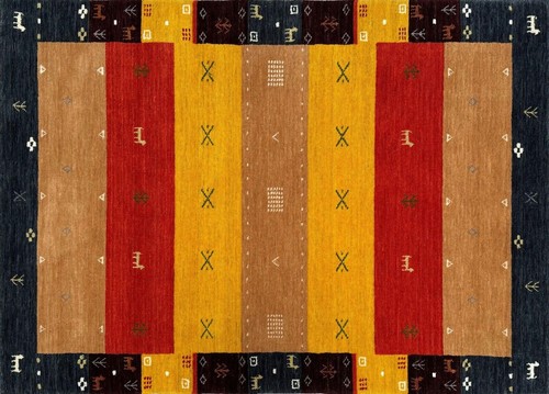 Gabbeh teppich 100 wolle - 100%,