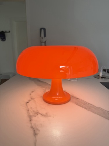 Orange pilzlampe tischlampe - pilzlampe,