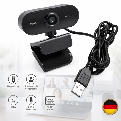 Webcam kamera 1080p usb mit - 1080p, hd