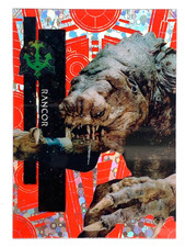 2015 Topps Star Wars High-Tek #33 RANCOR RED parallel 1/5 (Alpha)