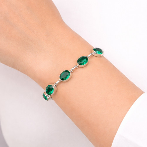 Smaragd edelstein 925 - edelstein,