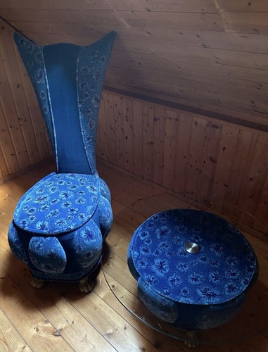 Bretz sessel mit beistelltisch - sessel,