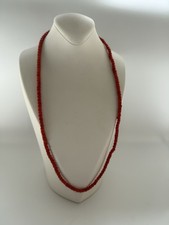 Kette Koralle Antik Länge 58