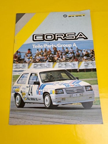 Ersatzteilkatalog opel corsa - opel, a