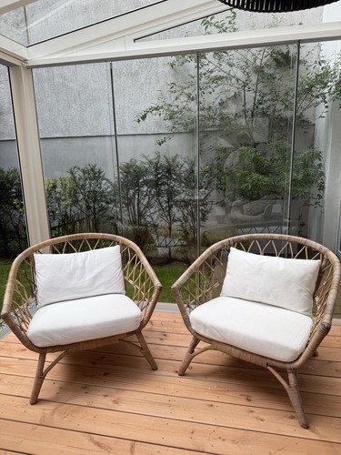 Rattan lounge sessel ikea - sessel,