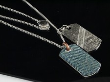 Diesel  Kette Edelstahl Metall Dog Tag Diesel