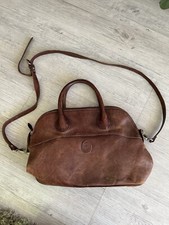 Disser Lederhandtasche Braun Tasche Vintage