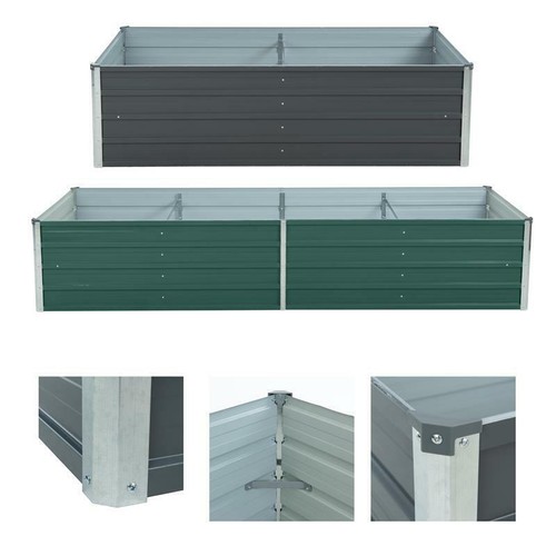 Metall blumenbeet hochbeet - blumenbeet,