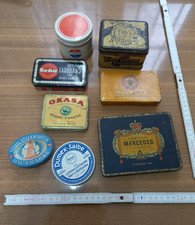 Konvolut alte originale Blechdosen