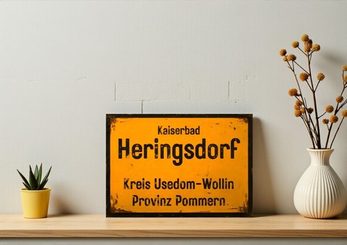 Ortsschild kaiserbad - ortsschild,