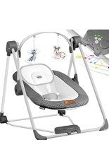 KIDIZ® Babywippe Mit Geschwindigkeitseinstellungen Wippe Schaukel Babyhochstuhl 