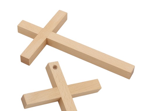 Kreuz holz buche geölt - holz, –