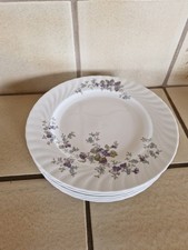 6 Stück Seltmann Weiden Regina Veilchen Essteller