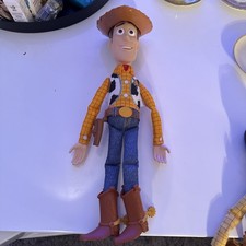 Woody mit Sprechfunktion ca. 30cm Rar Disney Pixar Toy Story Aufziehpuppe