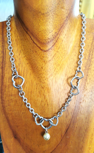 Guess edelstahlkette mit - guess,