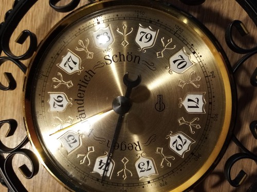 Vintage barometer barigo wand - barometer,