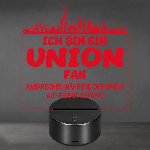 Union fan fußball led - fan,