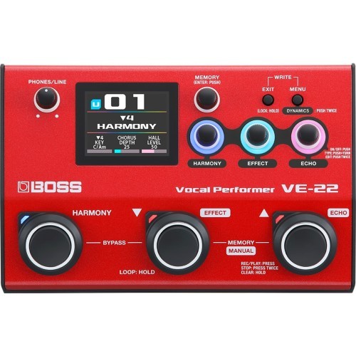 Boss vocal performer - vocal,