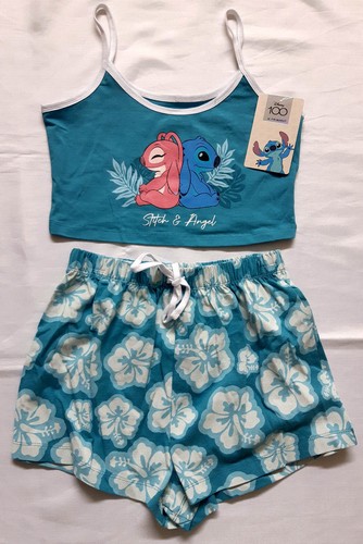 Stitch angel pyjama set - stitch, pyjama-set