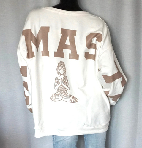 Oversized sweater sweat shirt - oversized,