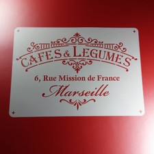 A3 Schablone Cafes Legumes