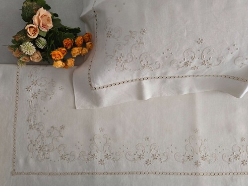 Hochwertiges reines leinen - reines,