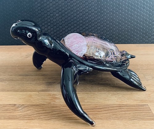 Glasfigur schildkröte - glasfigur,