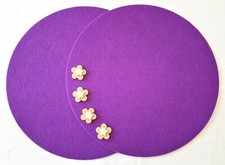 Filz Platzset rund Untersetzer