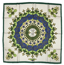 HERMES SCARF 1968 V RARE IOC