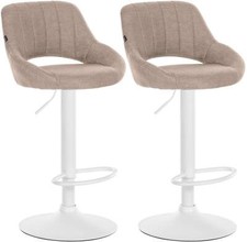 2er set barhocker milet stoff - set,