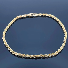 SCHMUCKJAGD  KORDELARMBAND  AUS 750/- GELBGOLD