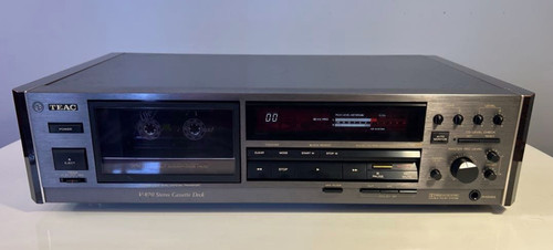 Teac 870 stereo cassette - v-870,
