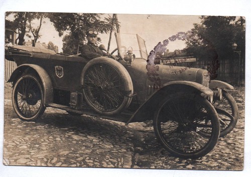 Foto soldat mit - ak, automobil