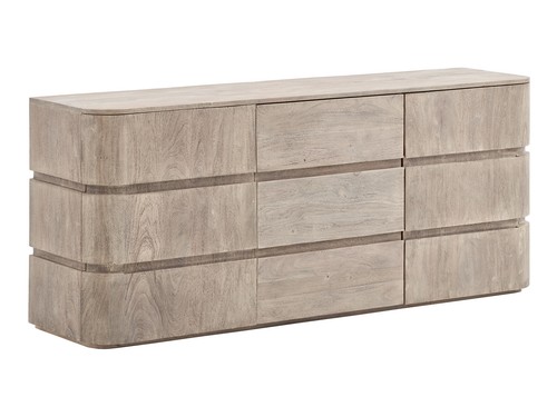 Sideboard kala akazie grau - sideboard,