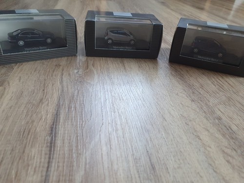 Drei modellautos mercedes benz - drei,