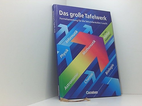 Das große tafelwerk - tafelwerk,