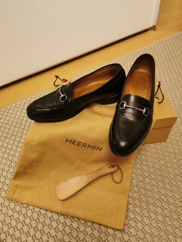 Schwarze loafer meermin - schwarze,
