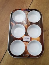 Muffinform Backform Alu 6 er Kuchen Keramik Kuchenform  antihaft Törtchen Form