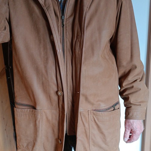 Laruss herren wildledermantel - laruss, wildledermantel/