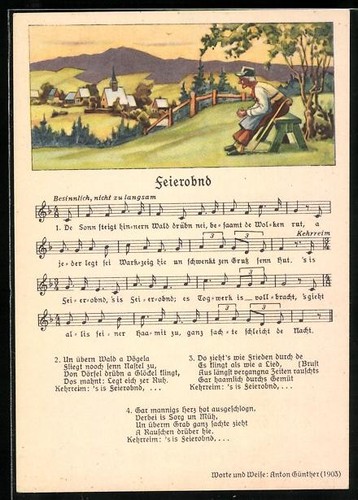 Lied anton günther - anton,