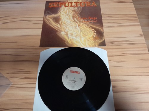 Sepultura under siege lp - sepultura,
